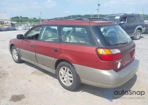 2004 Subaru Outback из США, поврежденный, VIN 4S3BH675547632009